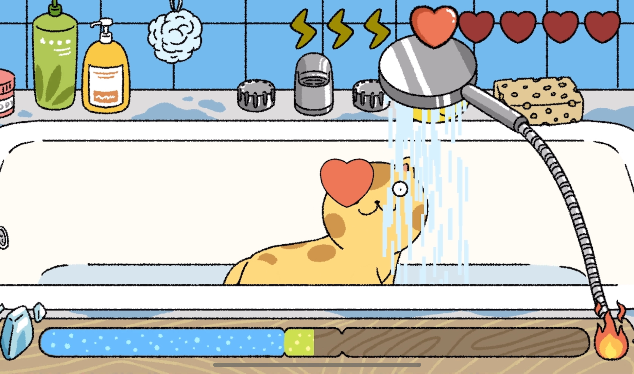Bathing your cat